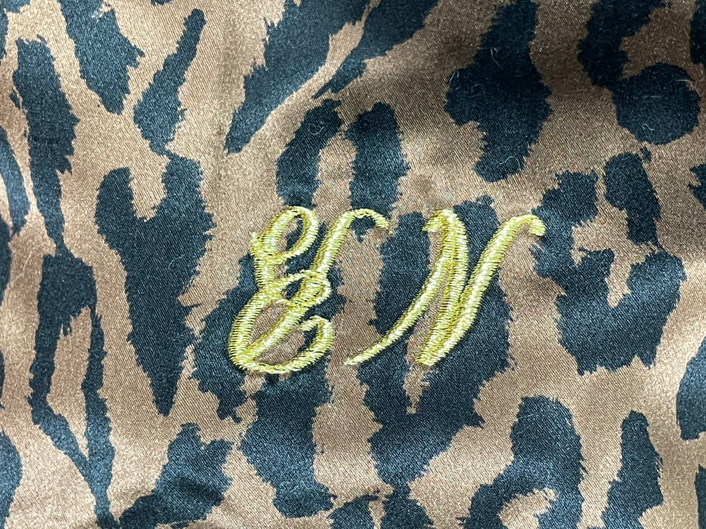 F/W 1989 Gianfranco Ferre Leopard Print Mink Fur Long Swing Coat