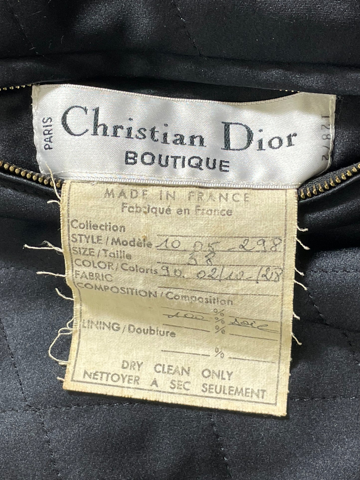 F/W 1990 Christian Dior by Gianfranco Ferre Runway Red & Gold Embellished Crown Baggy Reversible Coat Jacket