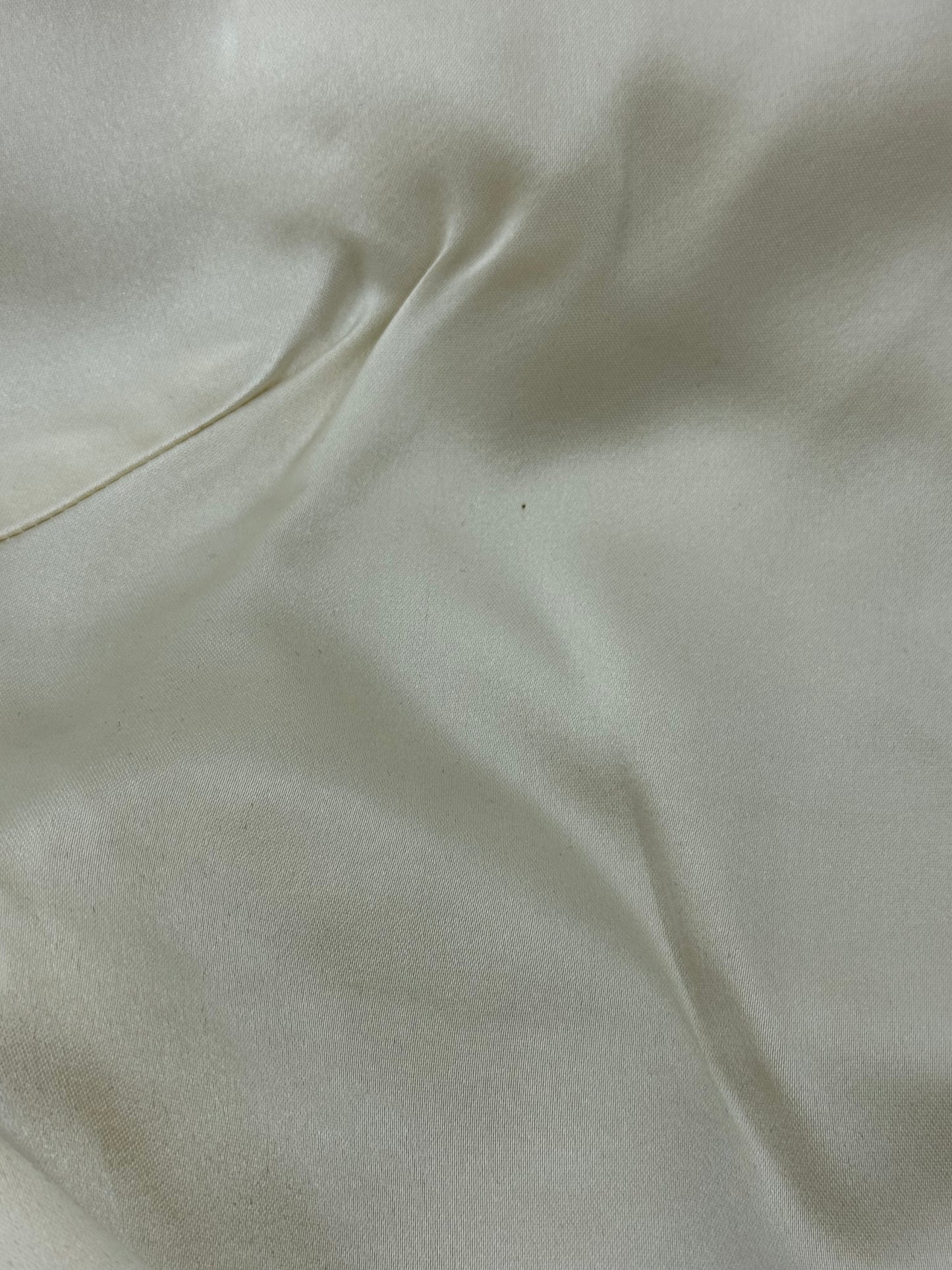 S/S 1992 Dolce & Gabbana Ivory Satin Hooded Cropped Jacket