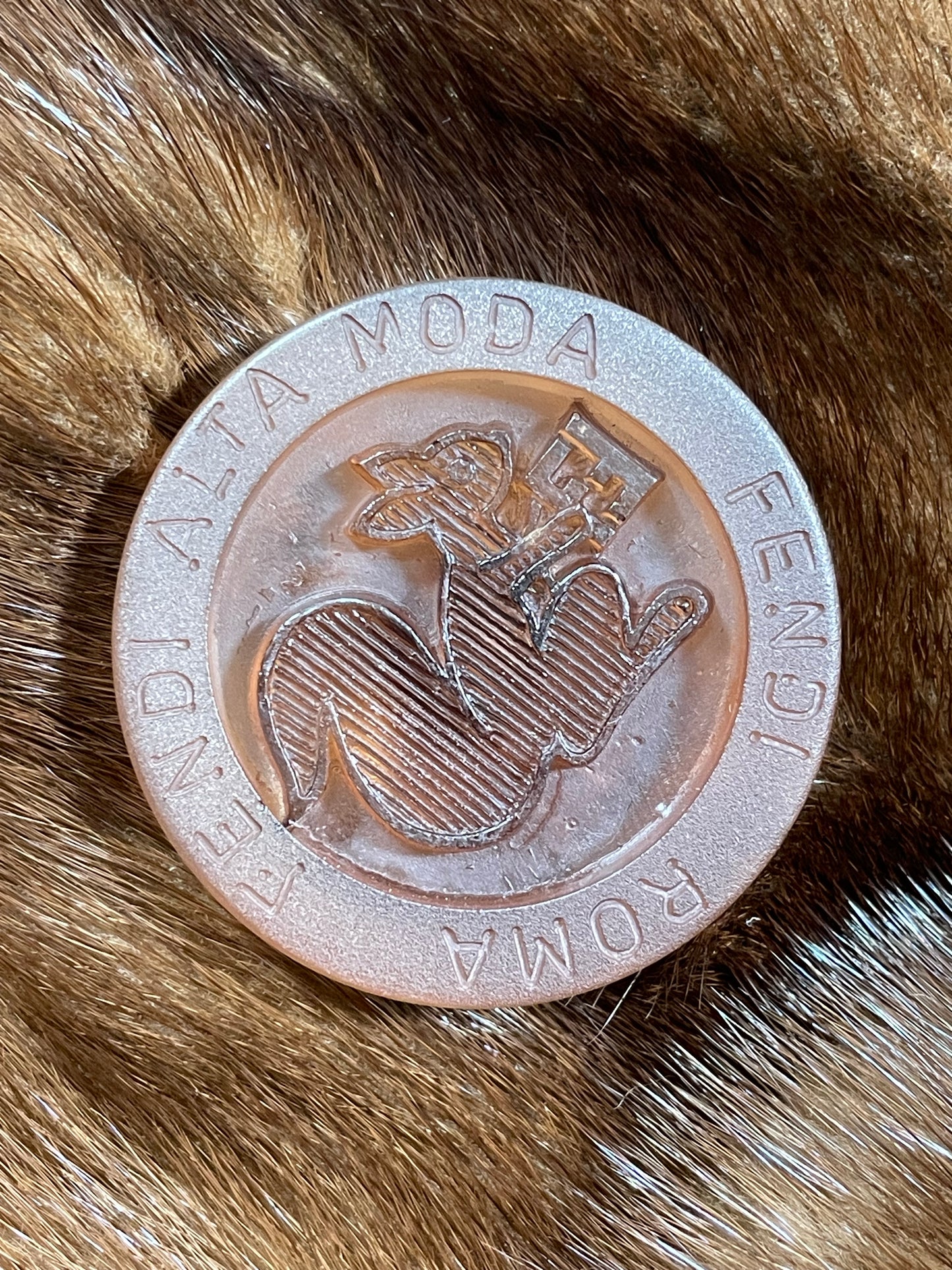 Vintage F/W 1993 Fendi by Karl Lagerfeld Mink Fur Fringe Long Coat