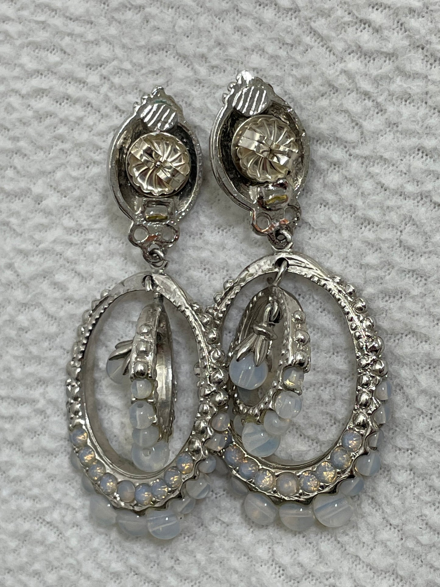 F/W 1999 Christian Dior by John Galliano Moonstone Necklace & Earrings Set