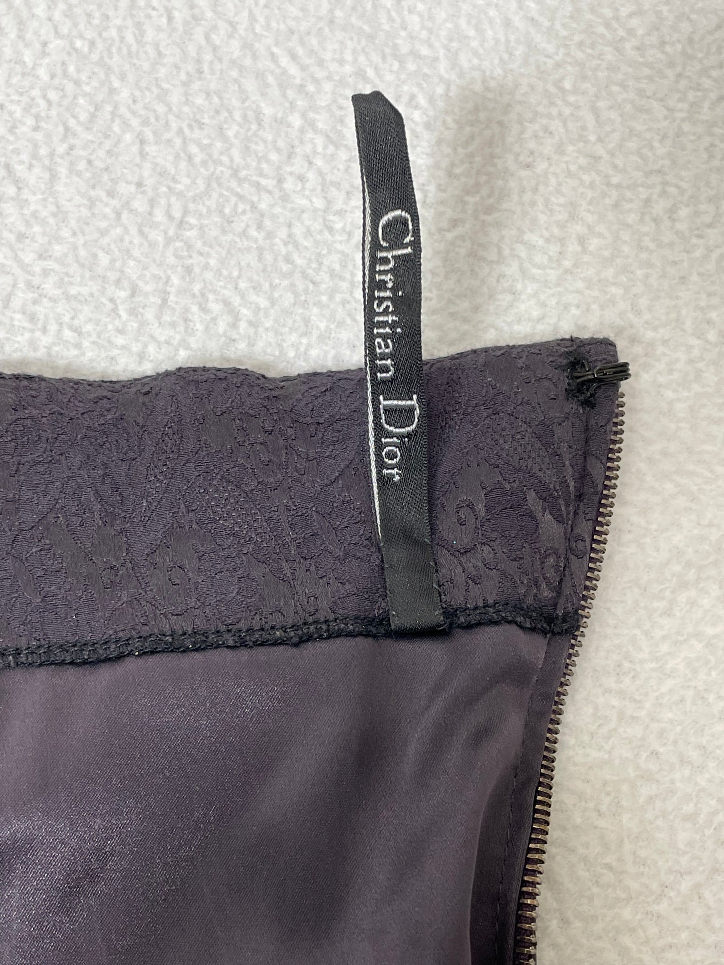 F/W 1997 Christian Dior by John Galliano Plum Purple Strapless Bustier Crop Top
