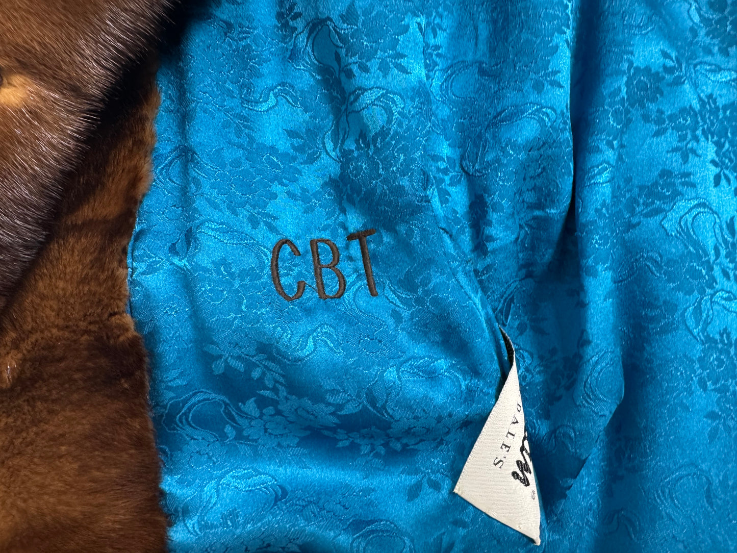 Vintage F/W 1998 John Galliano 1920's Style Mink Fur Cocoon Coat