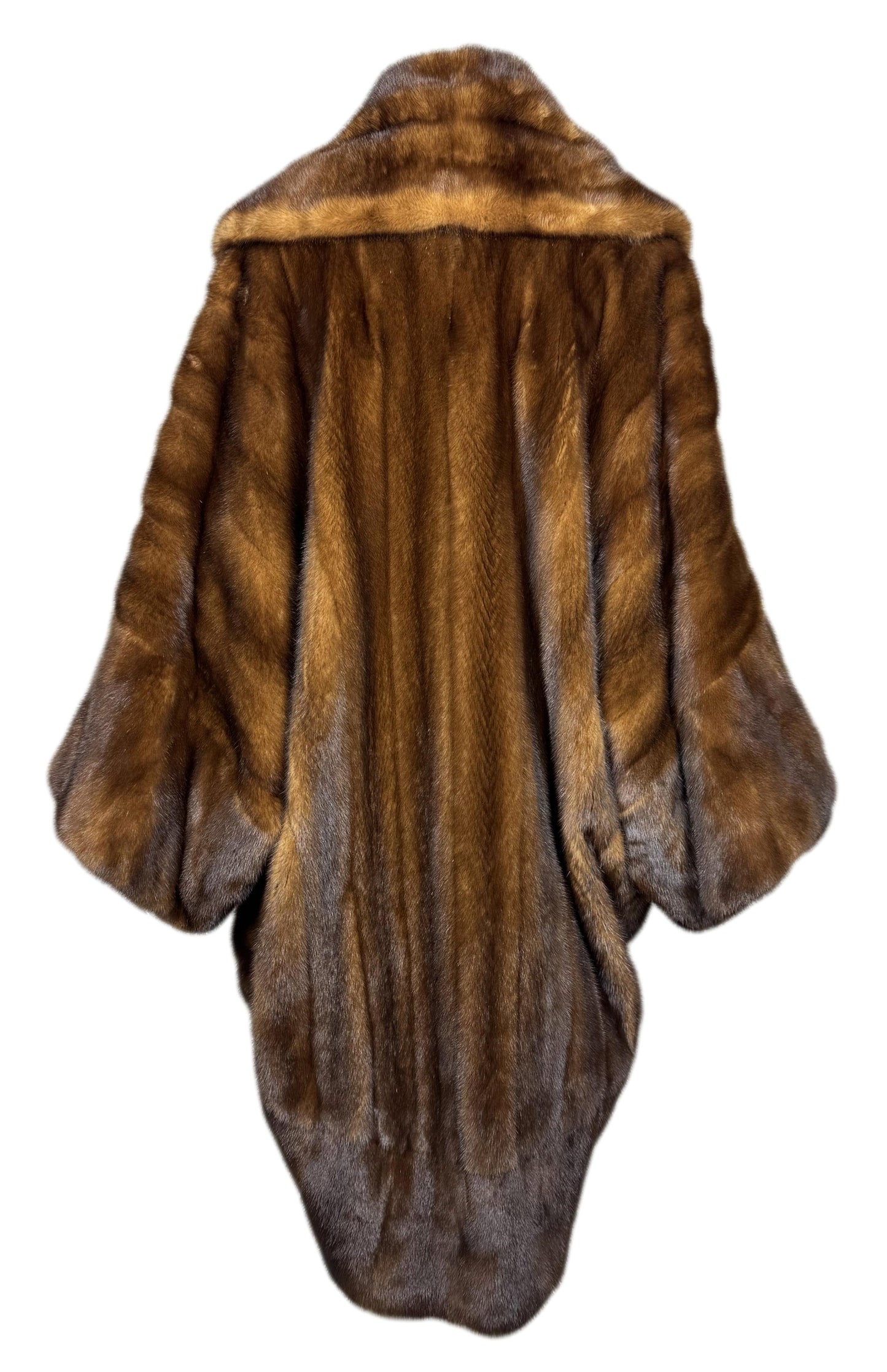 Vintage F/W 1998 John Galliano 1920's Style Mink Fur Cocoon Coat