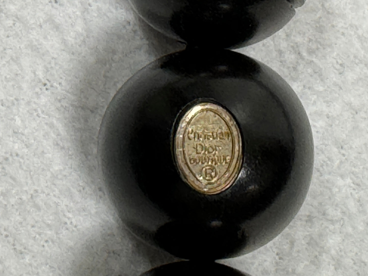 Vintage 1999 Christian Dior by John Galliano Large Ebony Wood Necklace & Wide Cuff Bracelet