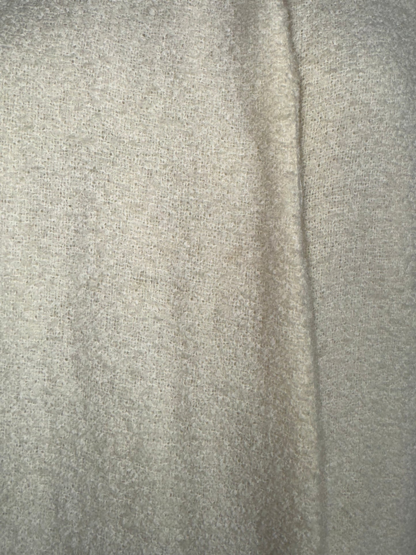 F/W 1999 Christian Dior x John Galliano 1920's Flapper Style Ivory Cocoon Long Coat jacket