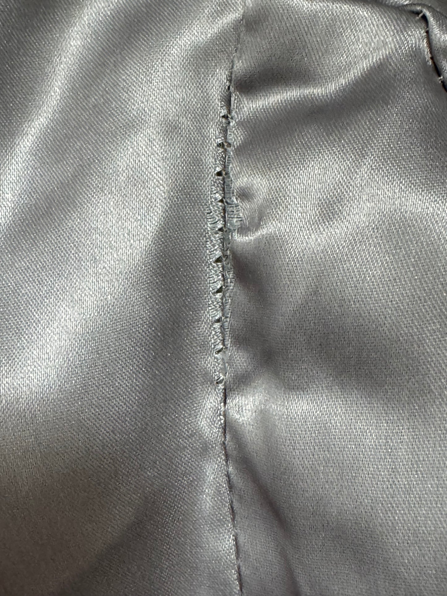F/W 1999 Givenchy by Alexander McQueen Gray Silver Faux Fur Fitted Short Jacket