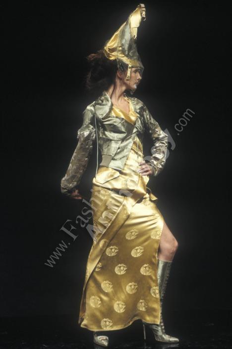 S/S 2000 Christian Dior by John Galliano Runway Green Star Track Jacket
