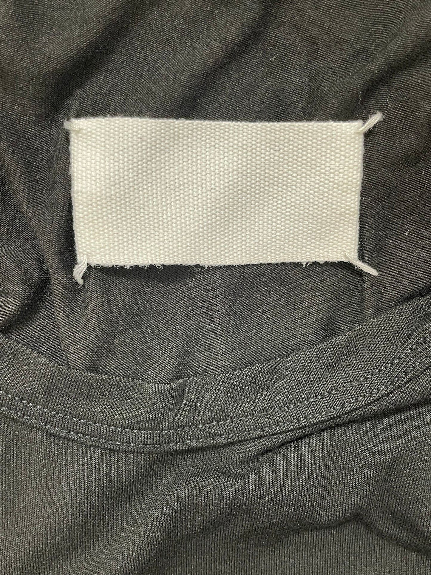 2000's Maison Martin Margiela Black Asymmetrical Bodycon Mini Dress