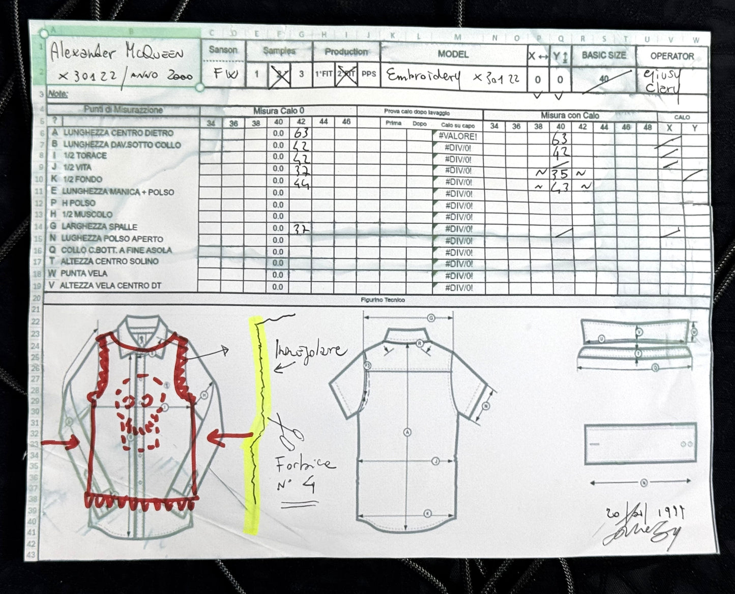 S/S 2000 Alexander McQueen RARE One Off Sample GOTH Sheer Lace Skull Plunging Corset Backless Mini Dress Tunic Top