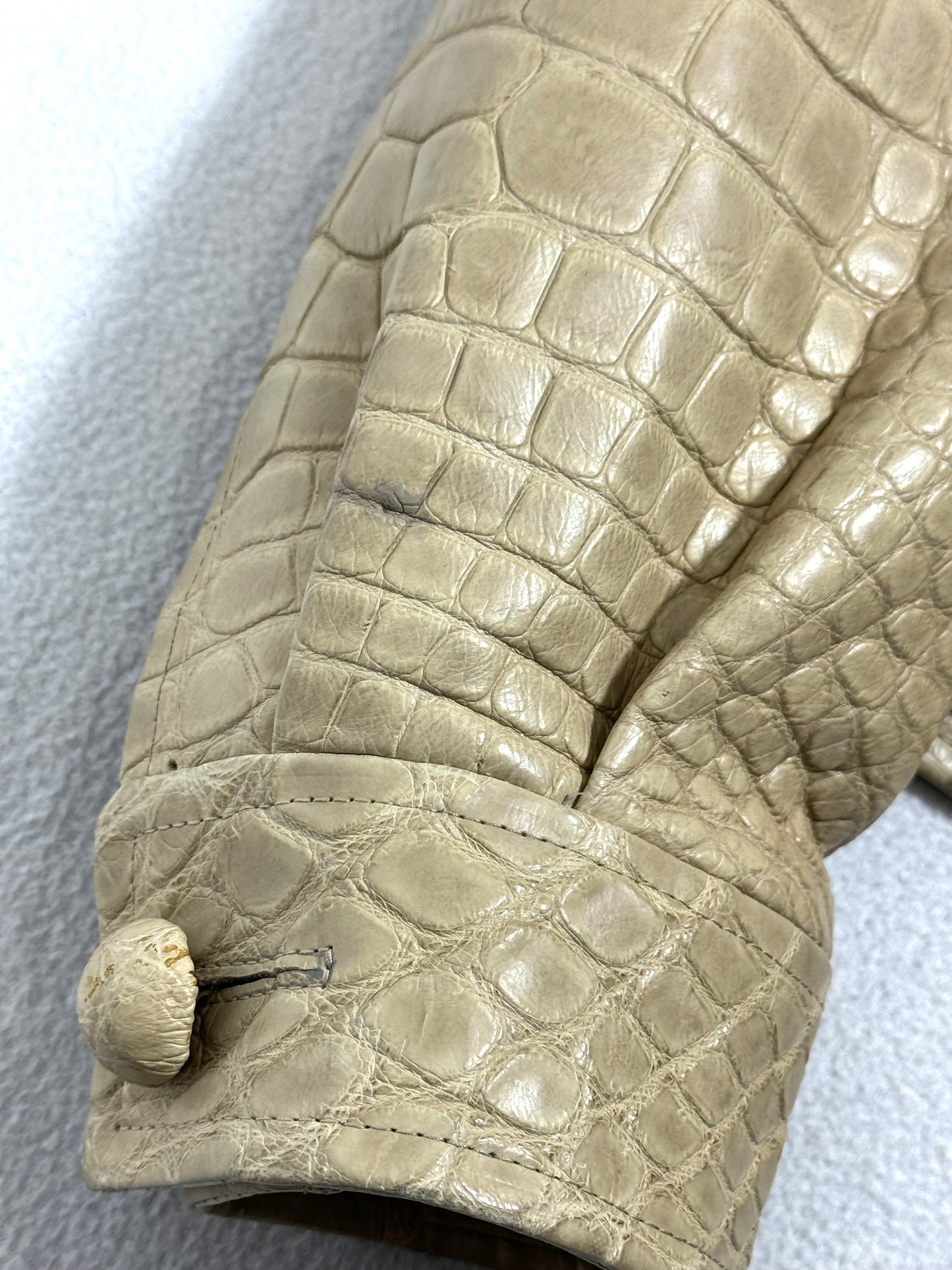 F/W 2005 Valentino Crocodile (Alligator) & Sable Fur Pure Luxury $$$ Jacket Coat