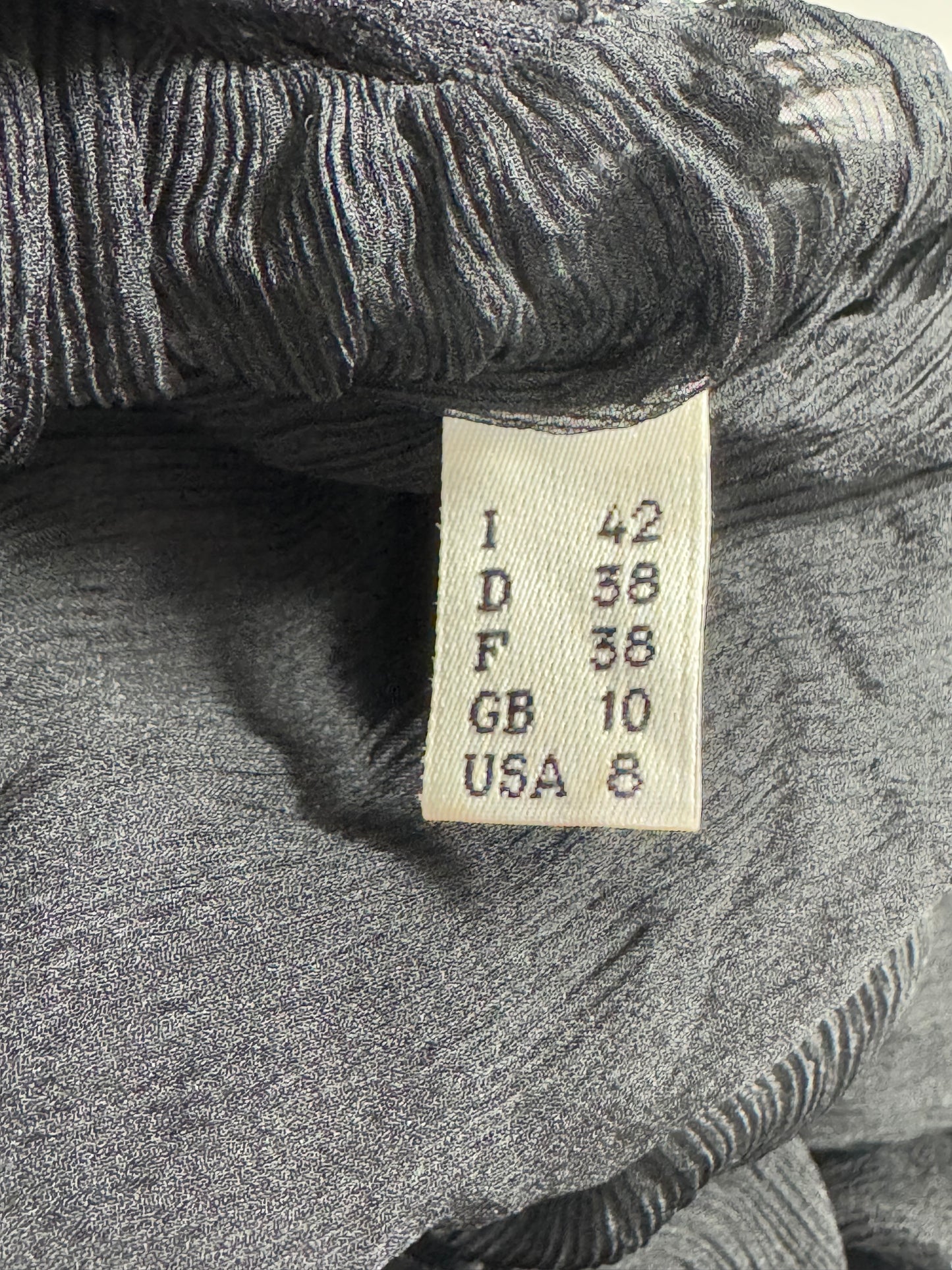 S/S 2001 Jean Paul Gaultier Runway Plunging Sheer Black Peasant Off Shoulder Maxi Dress