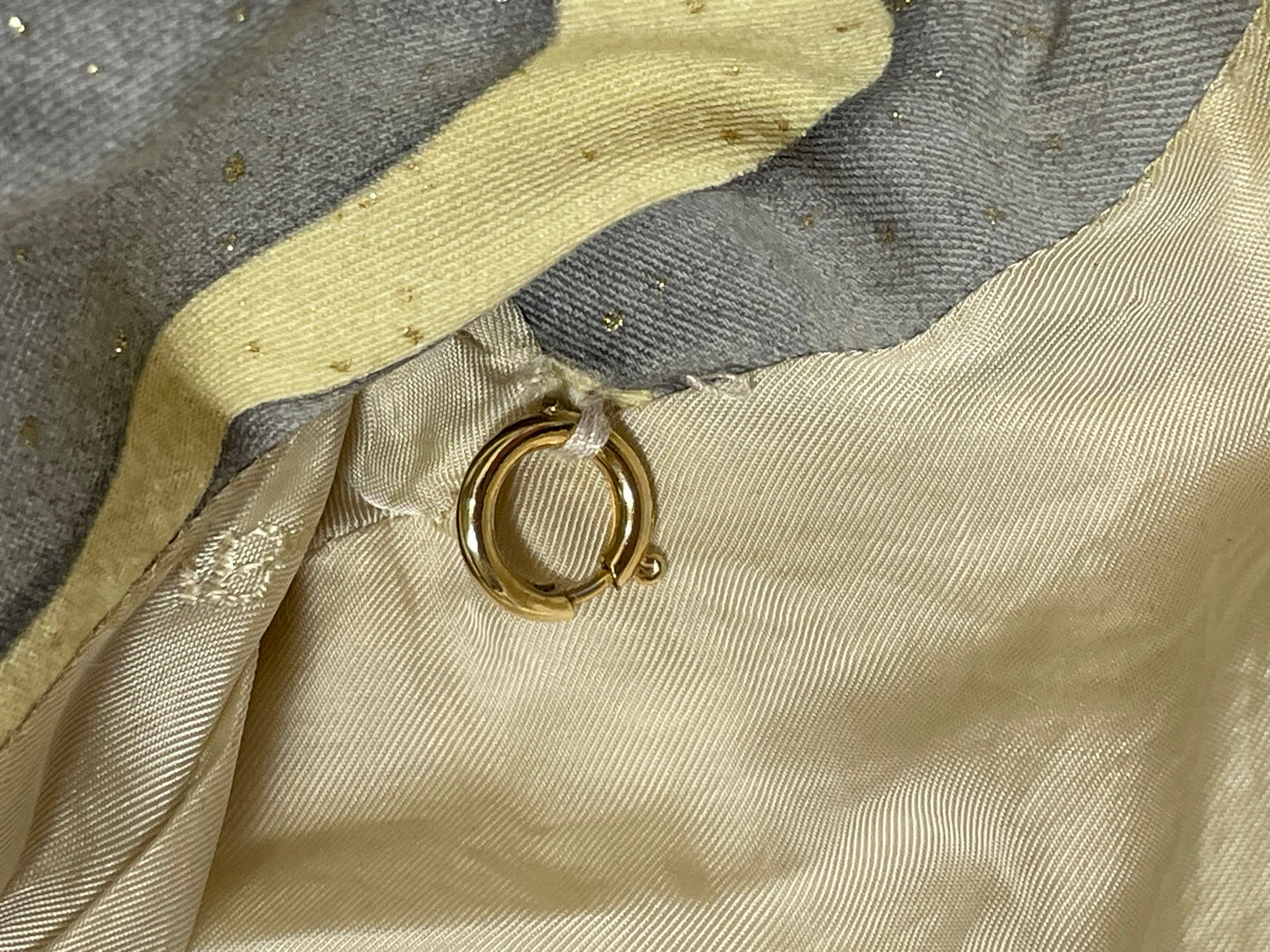 S/S 2001 Roberto Cavalli Runway Gold Chain w Maltese Cross Jacket