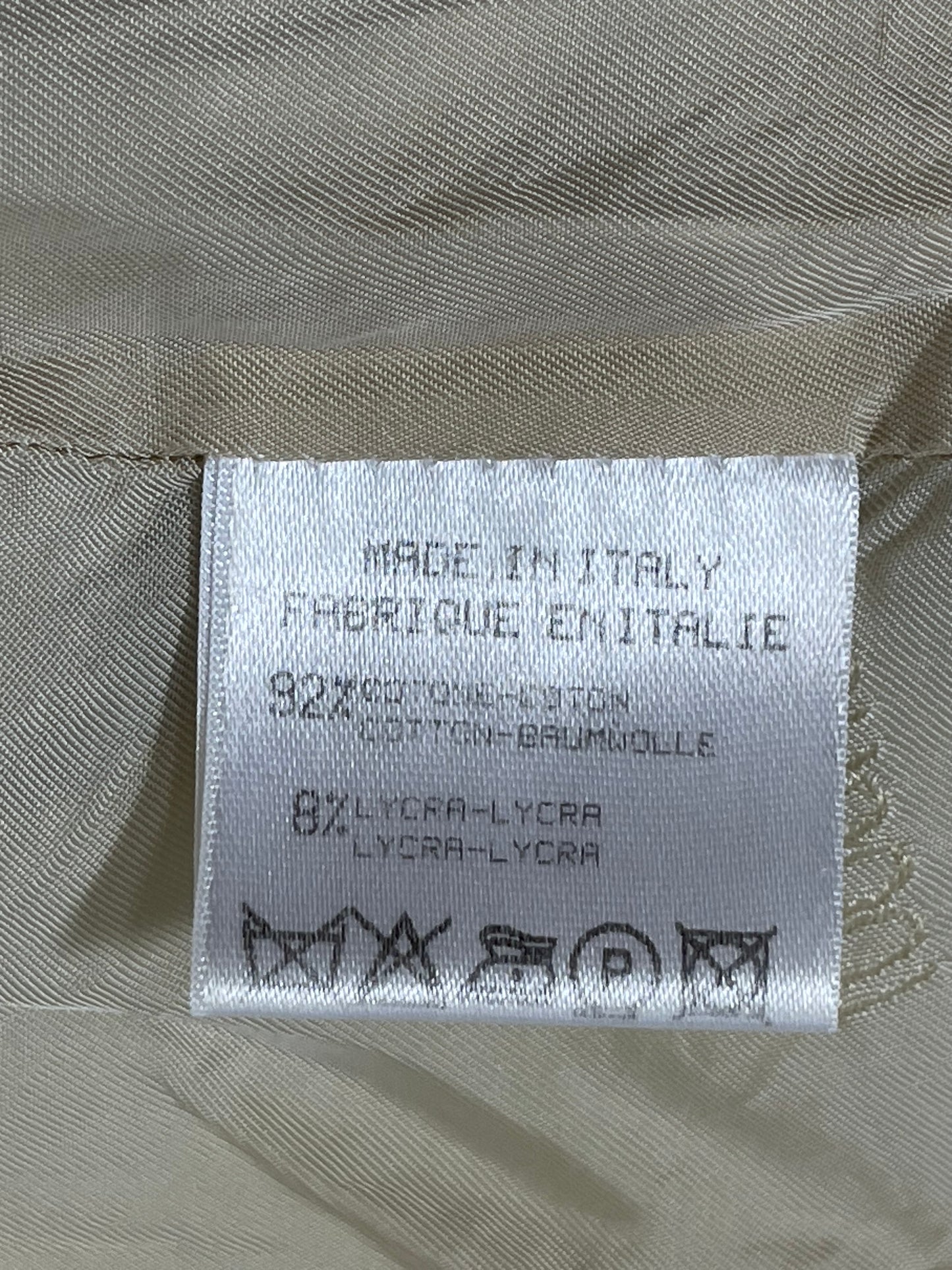 S/S 2001 Roberto Cavalli Runway Gold Chain w Maltese Cross Jacket