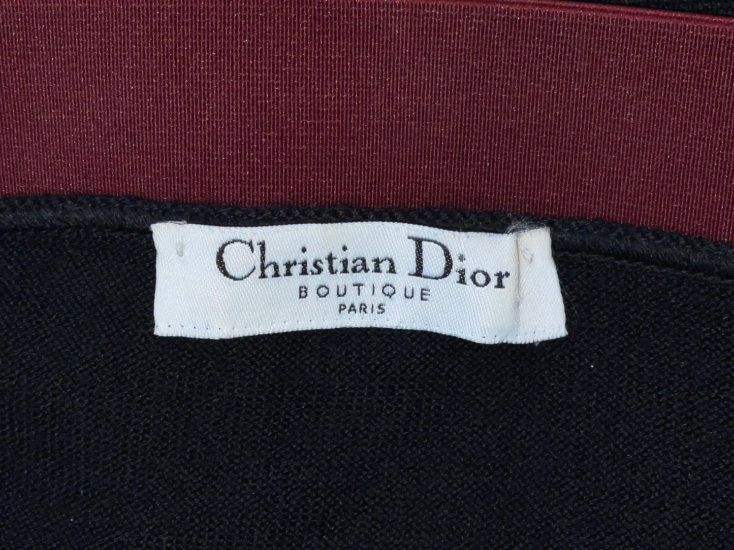 F/W 2002 Christian Dior by John Galliano Black Strapless Maxi Bodycon Tube Dress