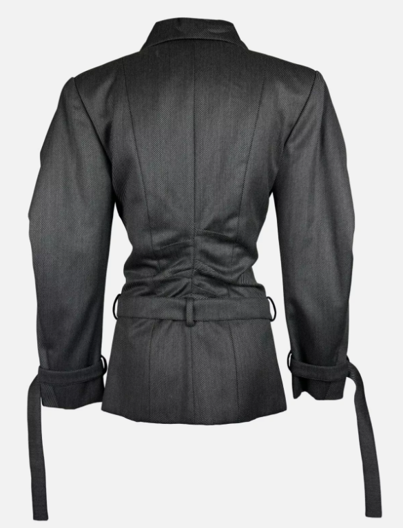 S/S 2003 Christian Dior by John Galliano Haute Couture Military Style Jacket