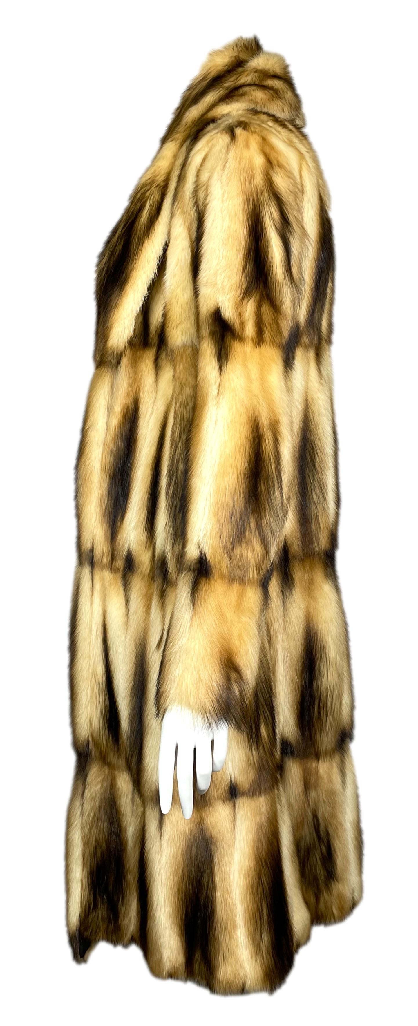 F/W 2004 Louis Vuitton by Marc Jacobs Runway Fitch Fur Long Coat
