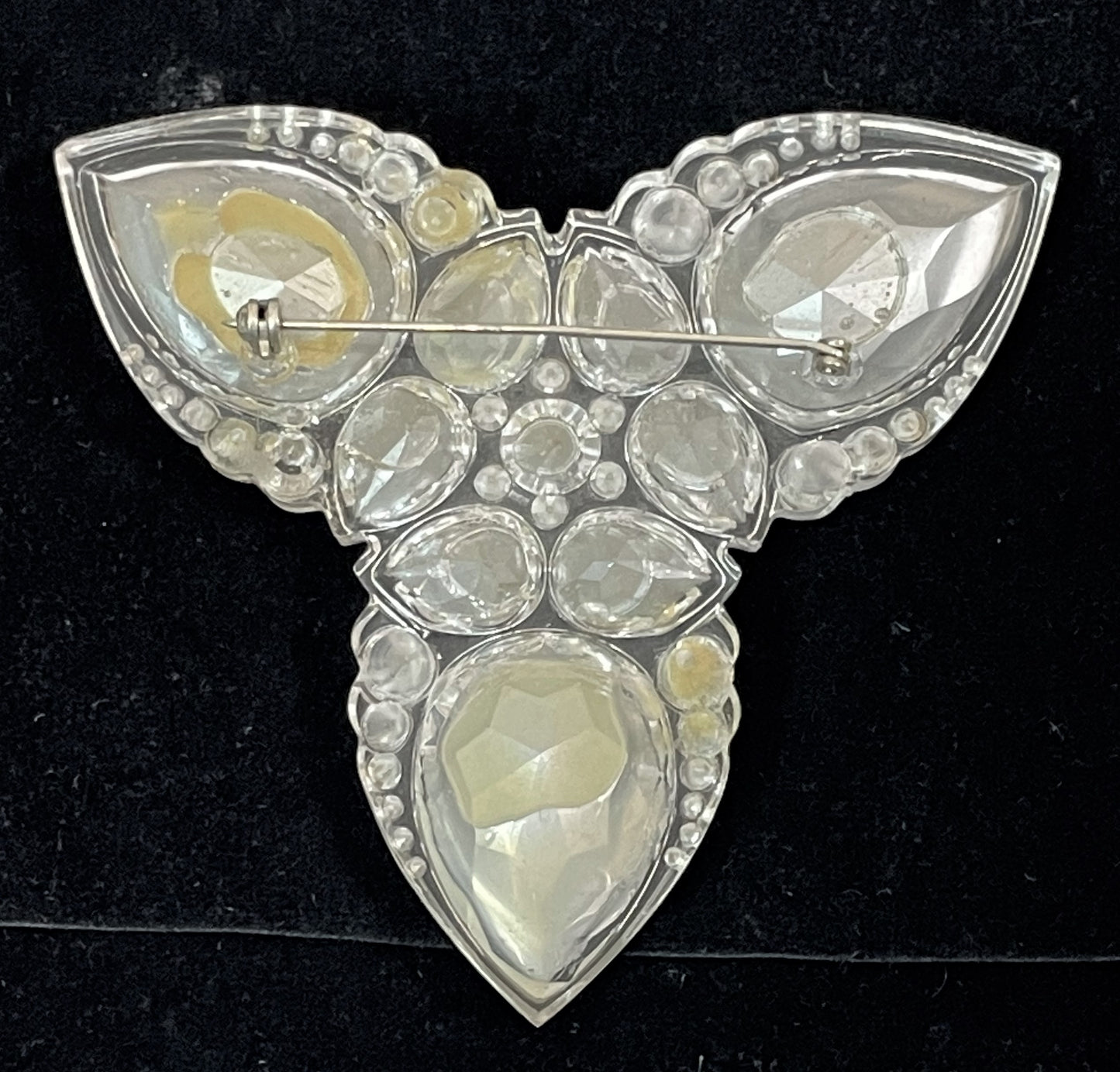 S/S 2004 Christian Dior by John Galliano Runway Large Crystal Resin Jewelry Collection Choker Earrings Pin & Rings