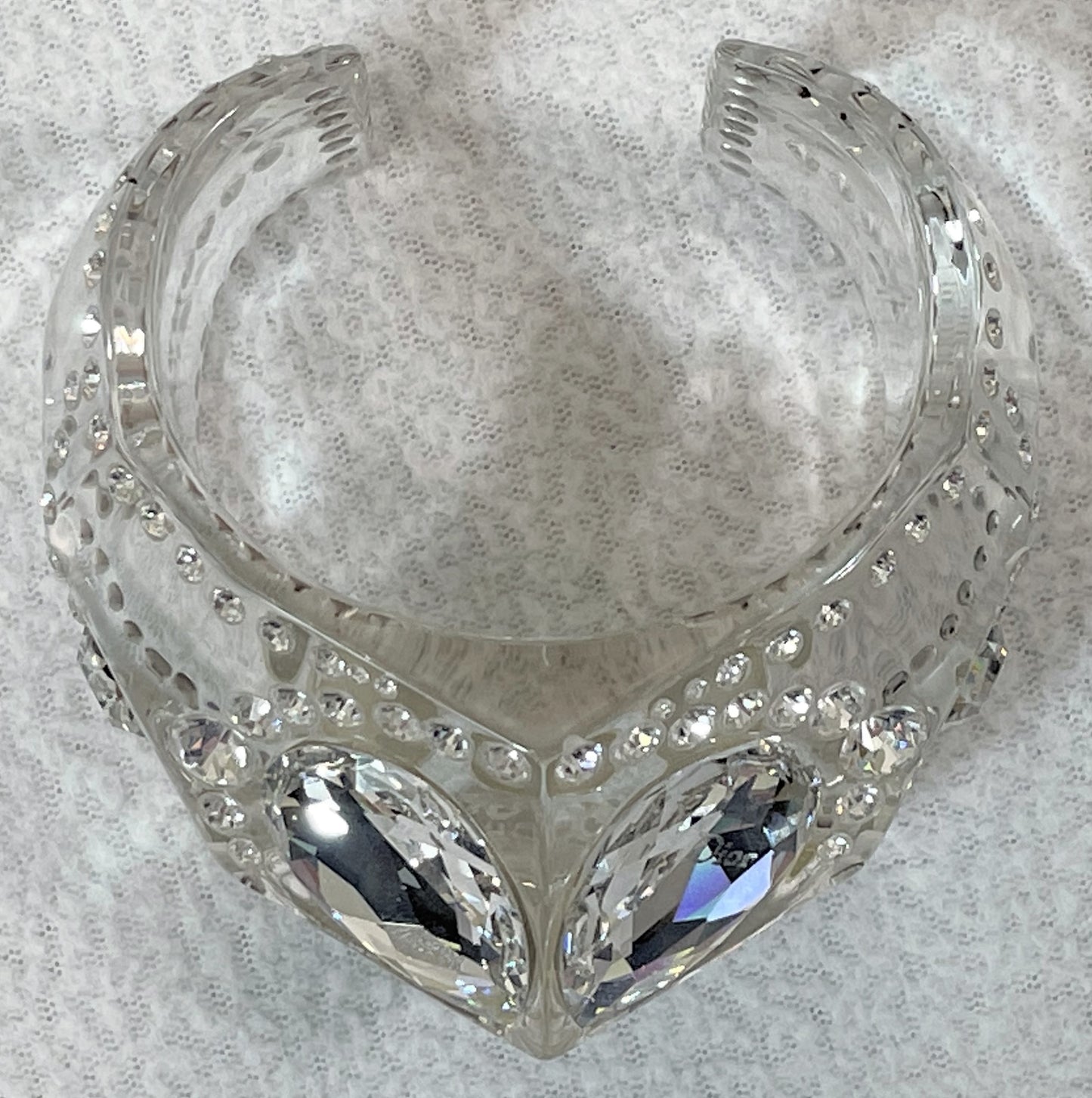 S/S 2004 Christian Dior by John Galliano Runway Large Crystal Resin Jewelry Collection Choker Earrings Pin & Rings