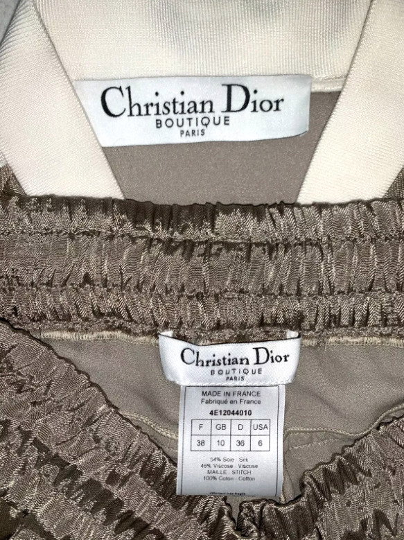 S/S 2004 Christian Dior by John Galliano Runway Baggy Jacket & Pants Tracksuit Jumpsuit