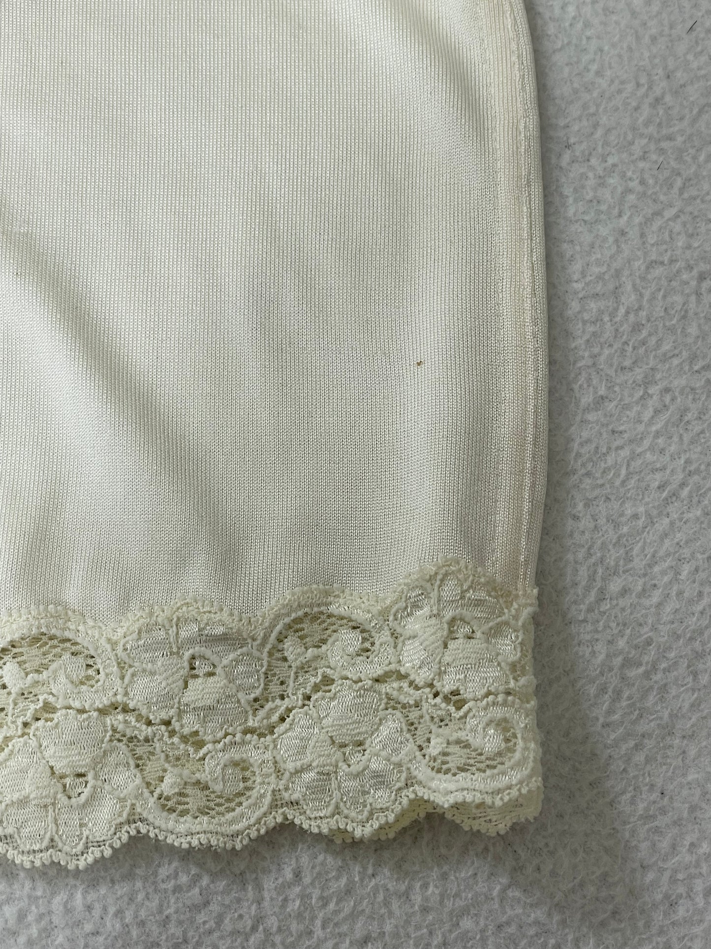 S/S 2005 Christian Dior by John Galliano Ivory Silk & Lace Asymmetrical Ruched Mini Dress