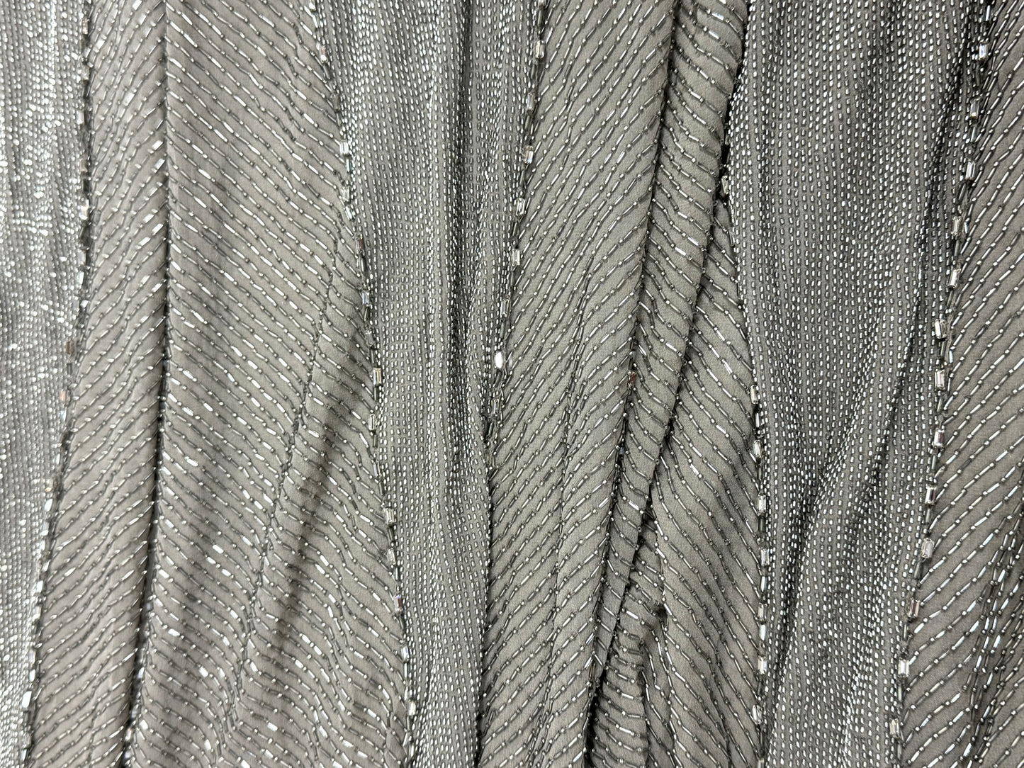 2009 Gianfranco Ferre 1940's Style Fully Beaded Old Hollywood Halter Maxi Gown Dress