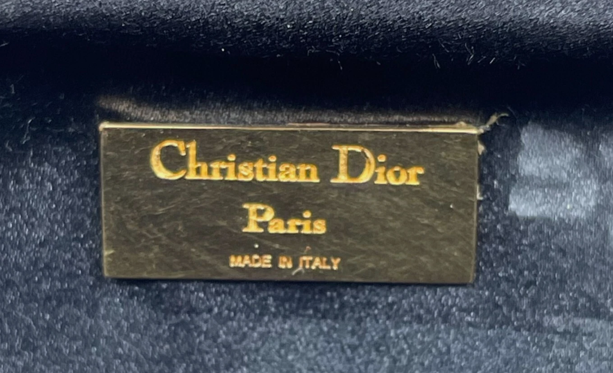 2010 Christian Dior x John Galliano Lizard Minauderie Clutch Handbag