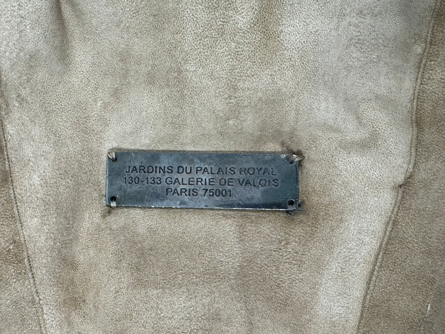 RARE 2010 Rick Owens for Chrome Hearts Sable Fur Leather Jacket w Large Silver Fleur-De-Lis