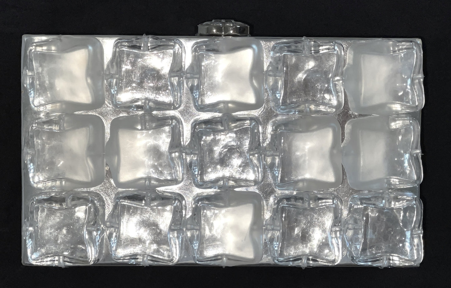F/W 2010 Chanel by Karl Lagerfeld Runway Ice Cube Minaudiere Clutch Handbag