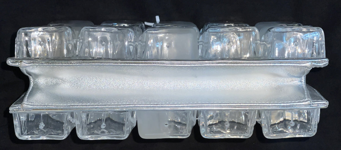 F/W 2010 Chanel by Karl Lagerfeld Runway Ice Cube Minaudiere Clutch Handbag
