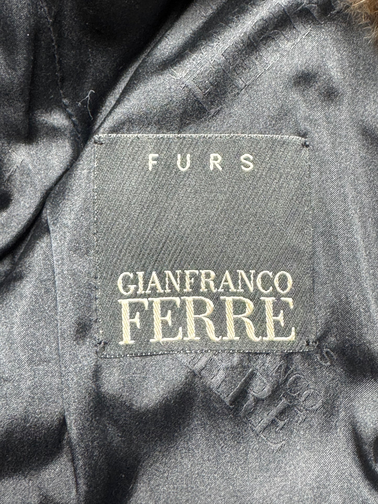 2000's Gianfranco Ferre Sable Fur & Crocodile Chubby Short Motorcycle Cut Jacket Coat