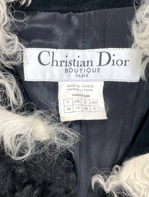 F/W 2001 Christian Dior by John Galliano Boho Chic Patchwork Fur Short Jacket