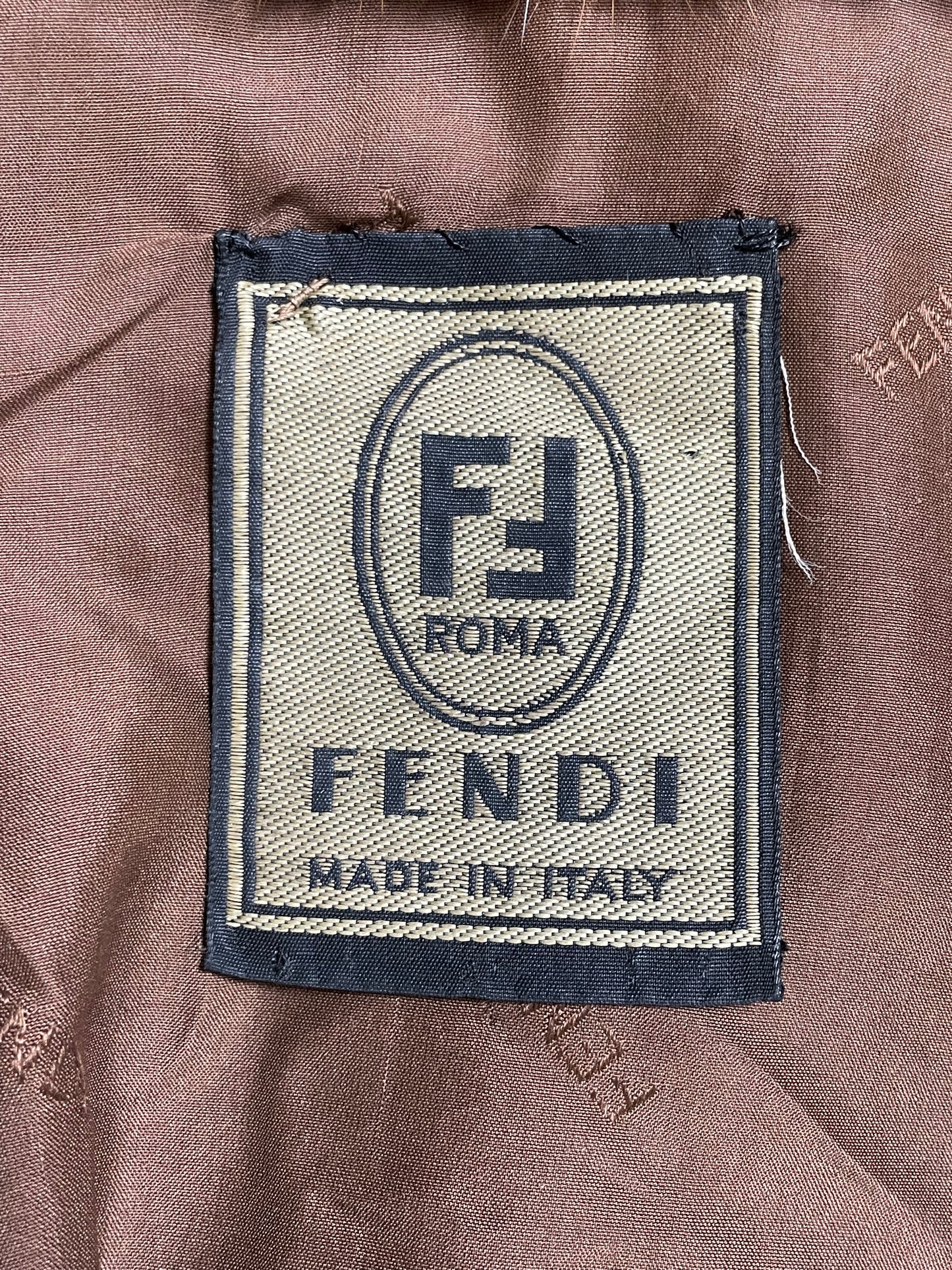 1986 Fendi by Karl Lagerfeld Kolinsky Sable Fur 1920's Style Open Front Coat