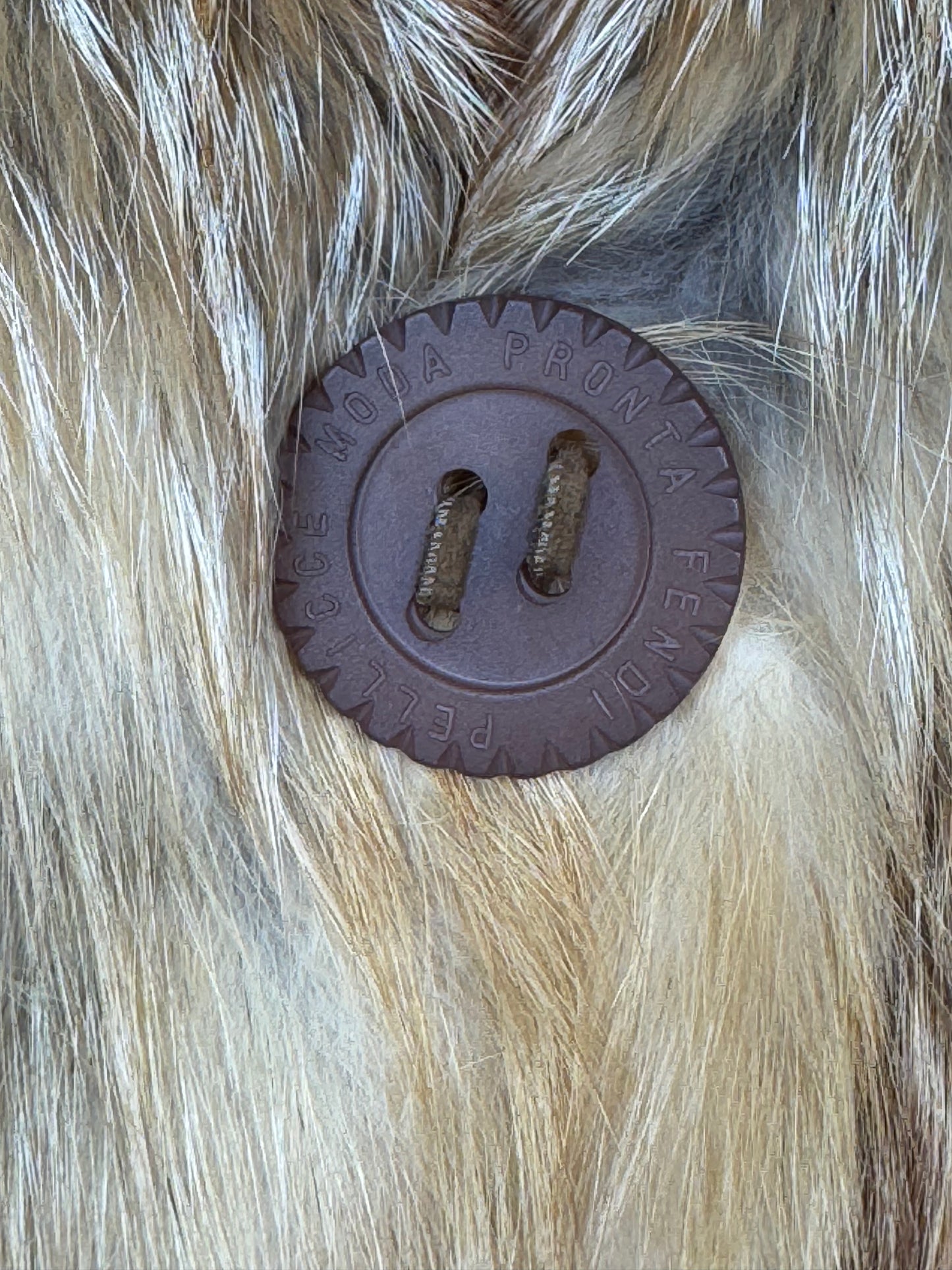 1990's Fendi x Karl Lagerfeld Long Full Length Golden Red Fox Fur Coat