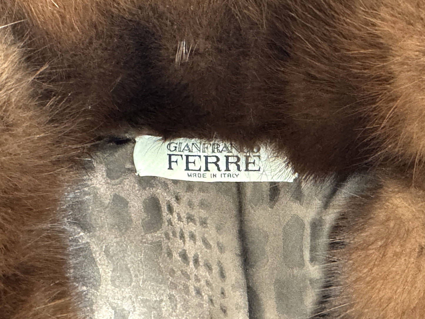 Vintage 1990's Gianfranco Ferre Russian Sobel Sable Fur Full Length Coat w Large Collar Fur Belt & Bell Sleeves