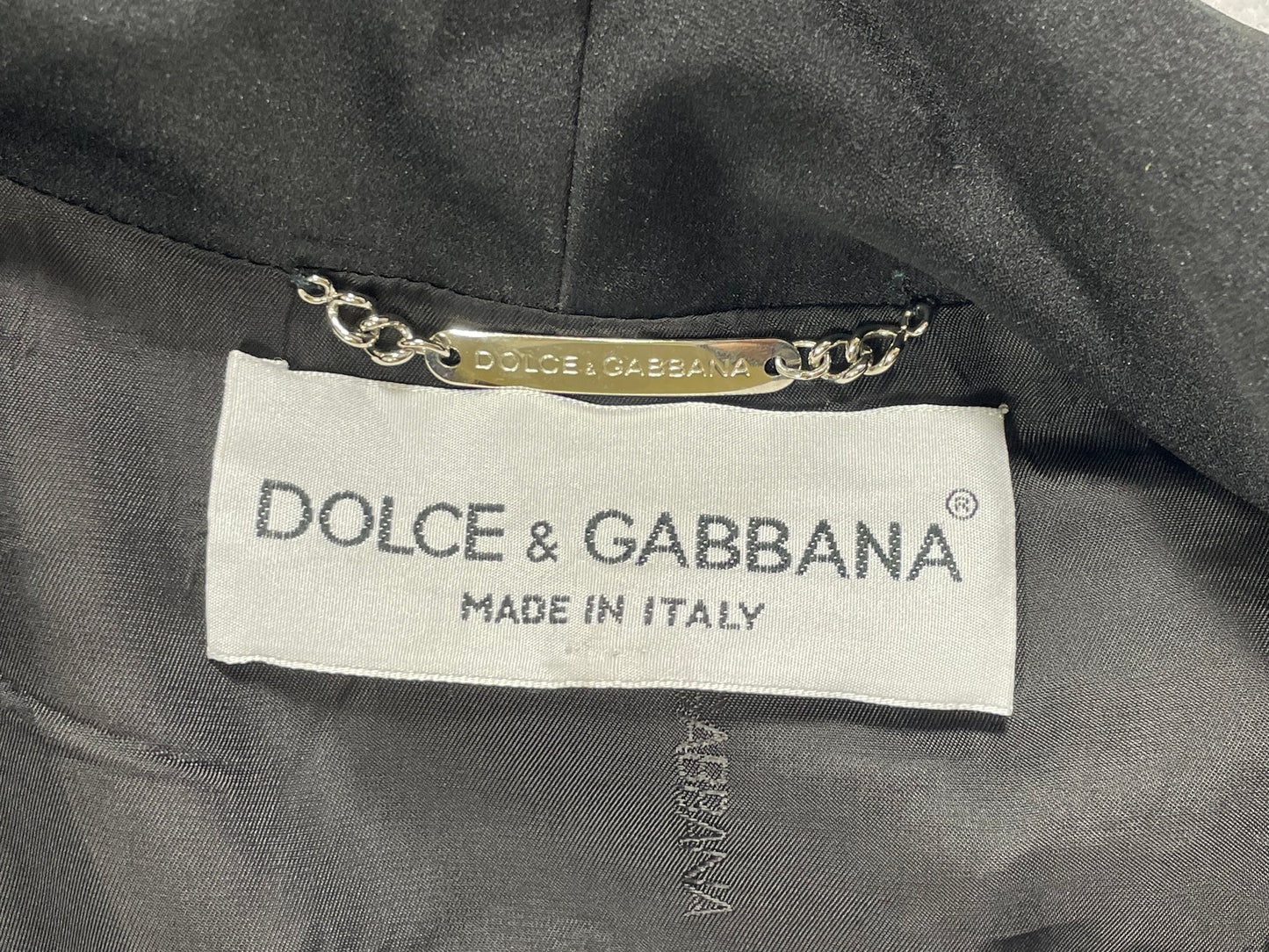 F/W 1995 Dolce & Gabbana Runway Unisex Old Hollywood Royal Blue Velvet Robe Jacket