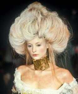 F/W 1997 Givenchy Haute Couture by Alexander McQueen Runway Huge Gold Filigree Choker Necklace
