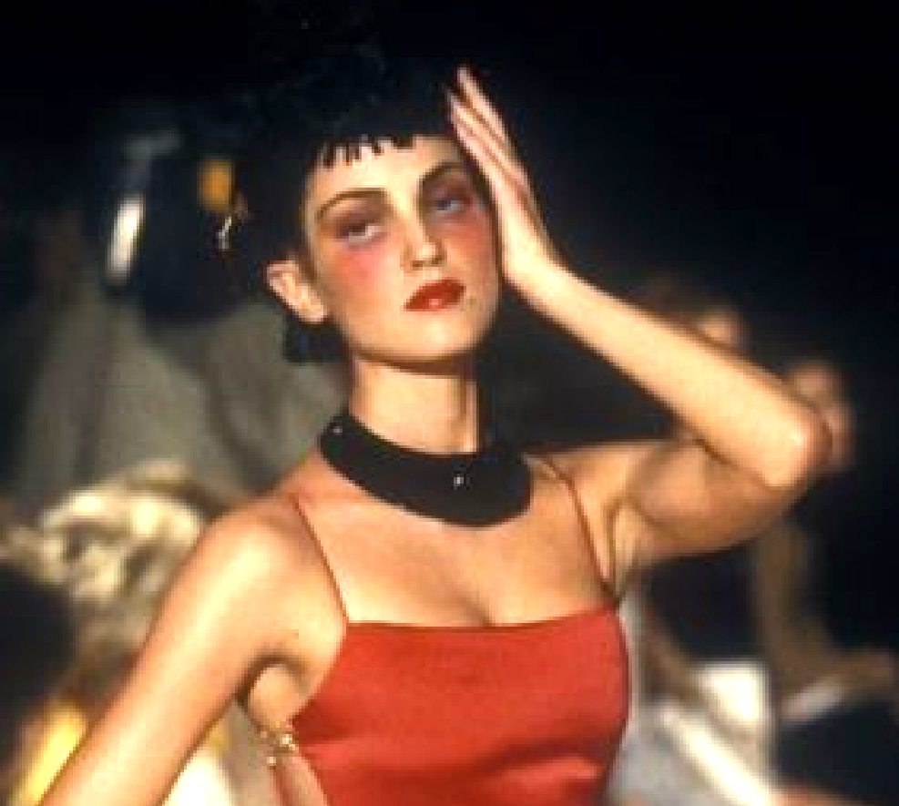 *RARE* F/W 1997 Christian Dior by John Galliano Runway Wide Hammered Gold Choker Necklace