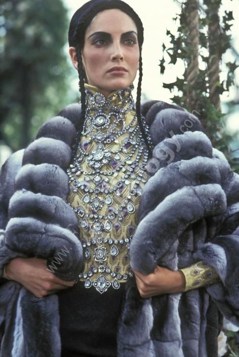 F/W 1997 Christian Dior x John Galliano RARE Chinchilla Fur 1930's Flapper Style Cocoon Coat