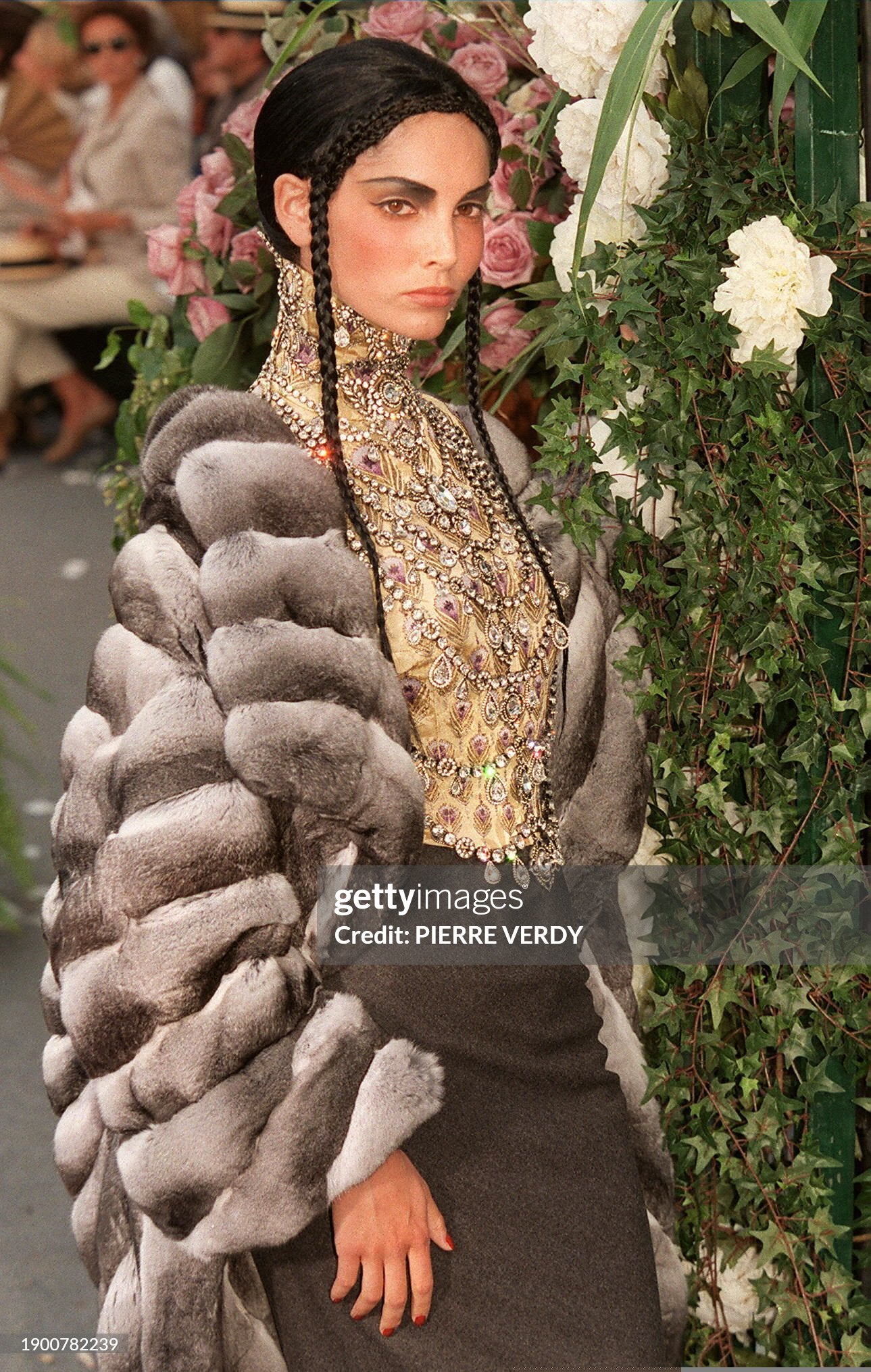 F/W 1997 Christian Dior x John Galliano RARE Chinchilla Fur 1930's Flapper Style Cocoon Coat
