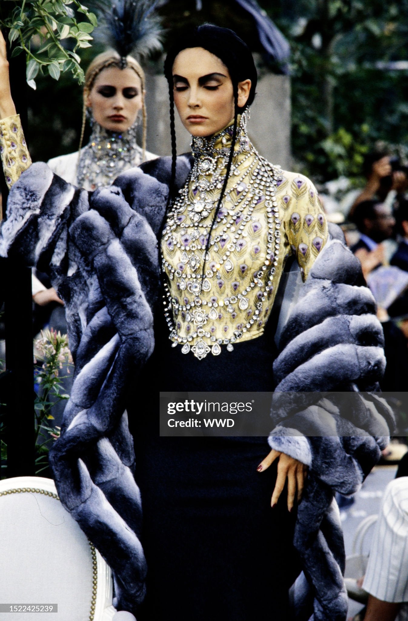 F/W 1997 Christian Dior x John Galliano RARE Chinchilla Fur 1930's Flapper Style Cocoon Coat