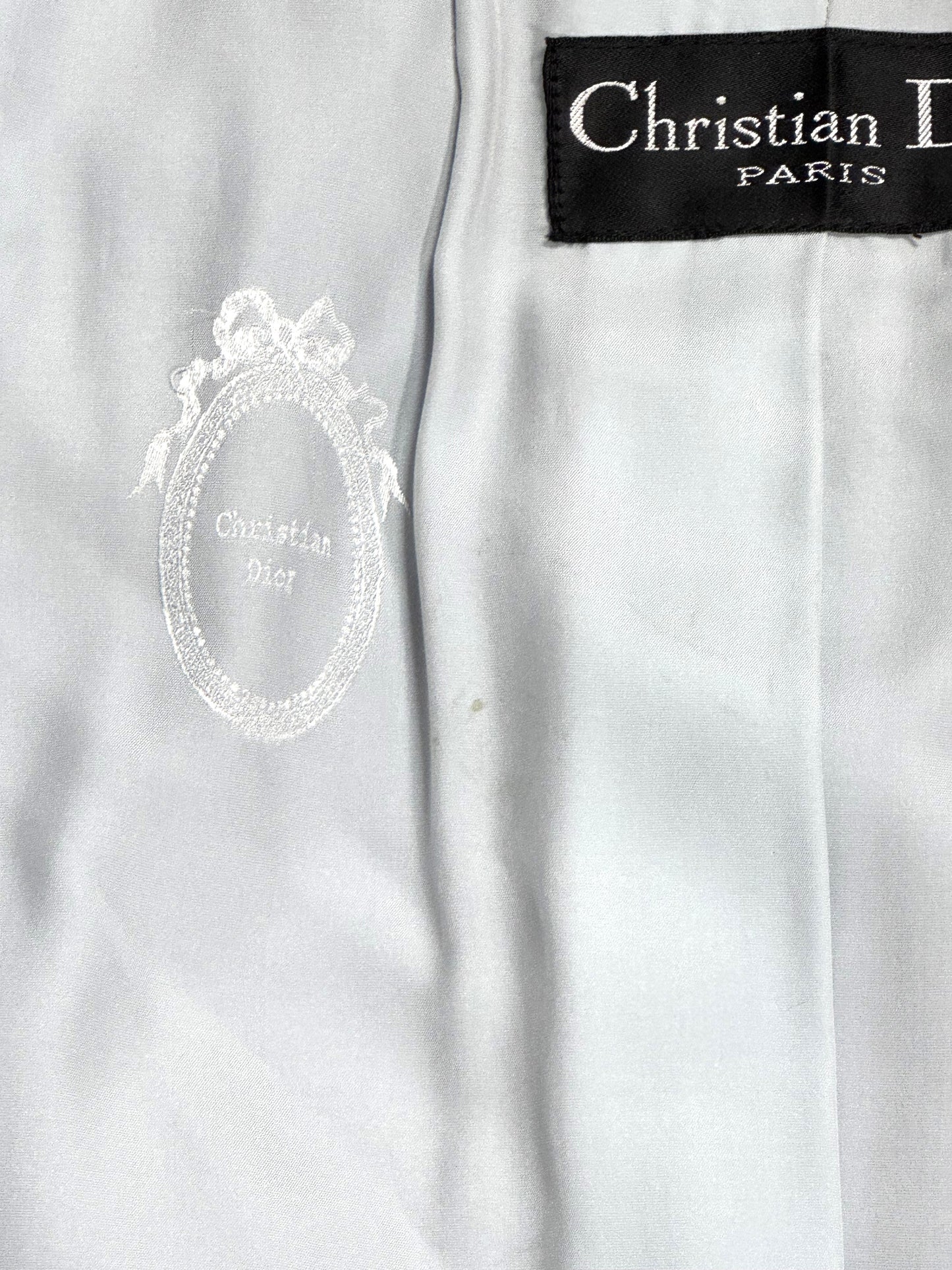 F/W 1997 Christian Dior x John Galliano RARE Chinchilla Fur 1930's Flapper Style Cocoon Coat