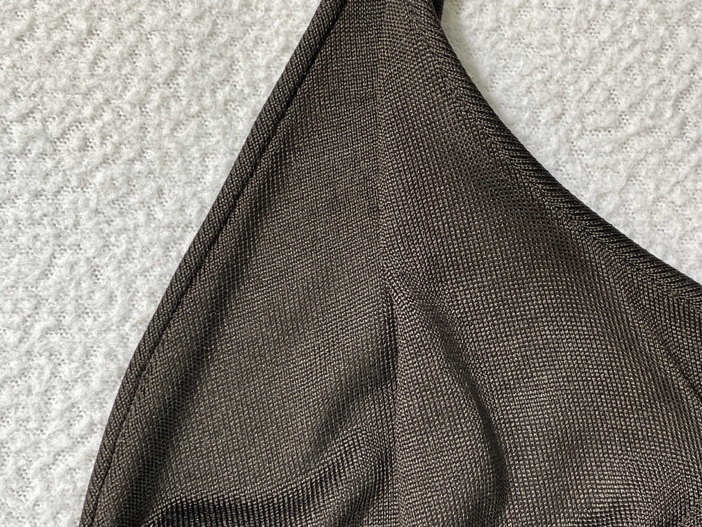 Vintage F/W 1997 John Galliano Runway Sheer Brown Flower Super High Slit Dress