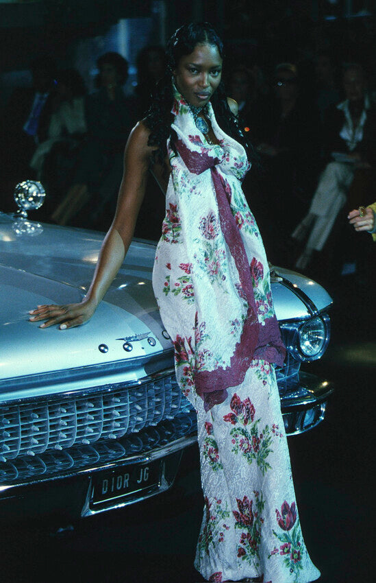 F/W 1998 Christian Dior x John Galliano Runway Large Victorian Cameo Choker Necklace & Earrings Set