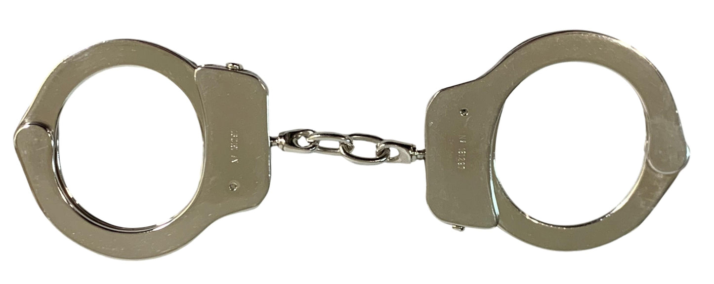 Vintage 1998 Gucci by Tom Ford RARE Numbered Silver Handcuffs Bracelet