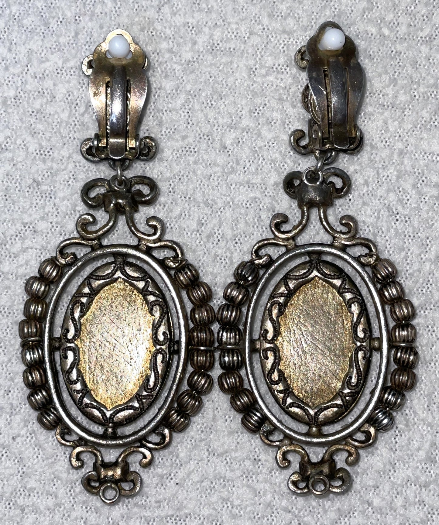 F/W 1998 Christian Dior by John Galliano Runway Large Cameo Choker Necklace & Earrings Set