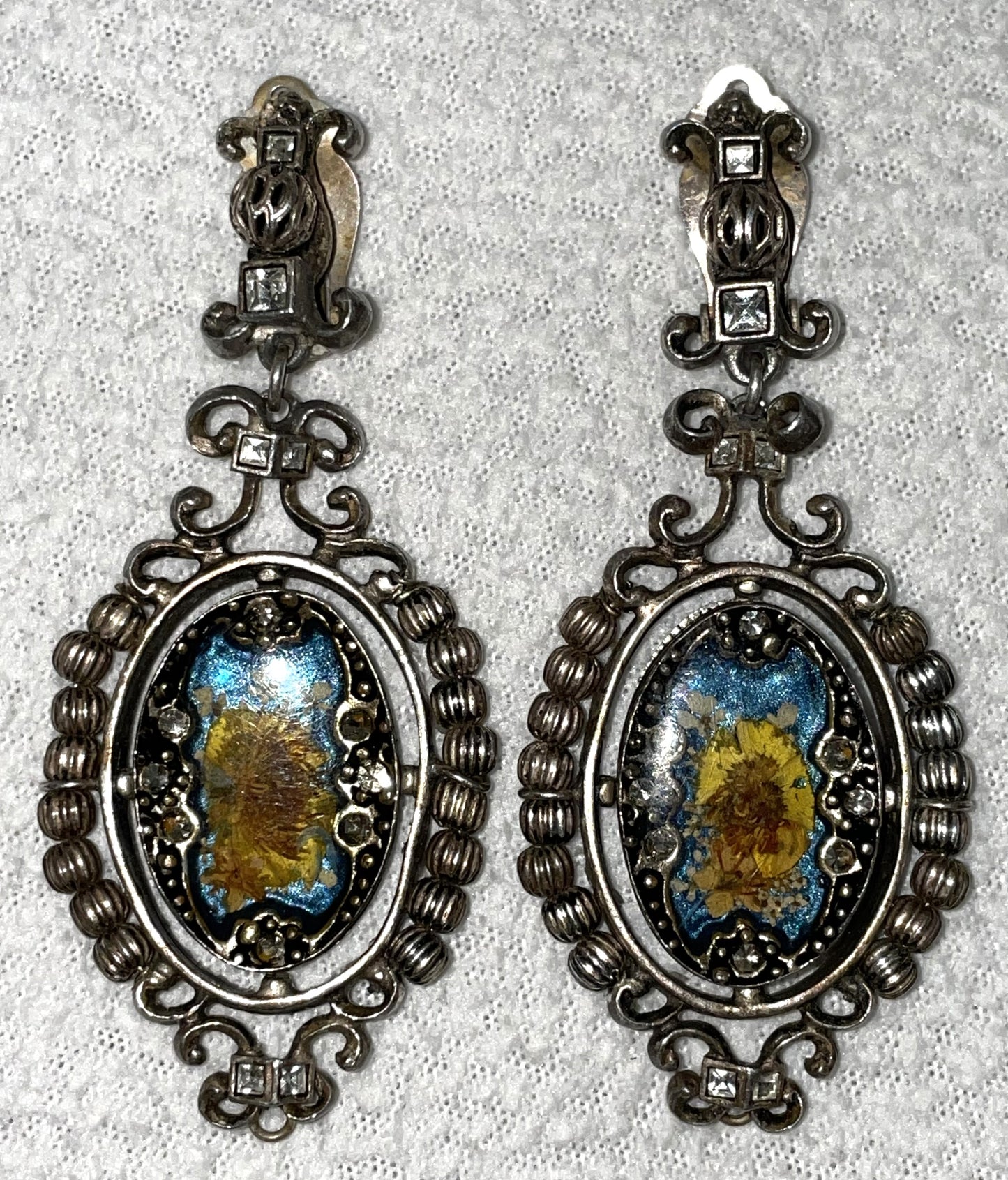 F/W 1998 Christian Dior x John Galliano Runway Large Victorian Cameo Choker Necklace & Earrings Set