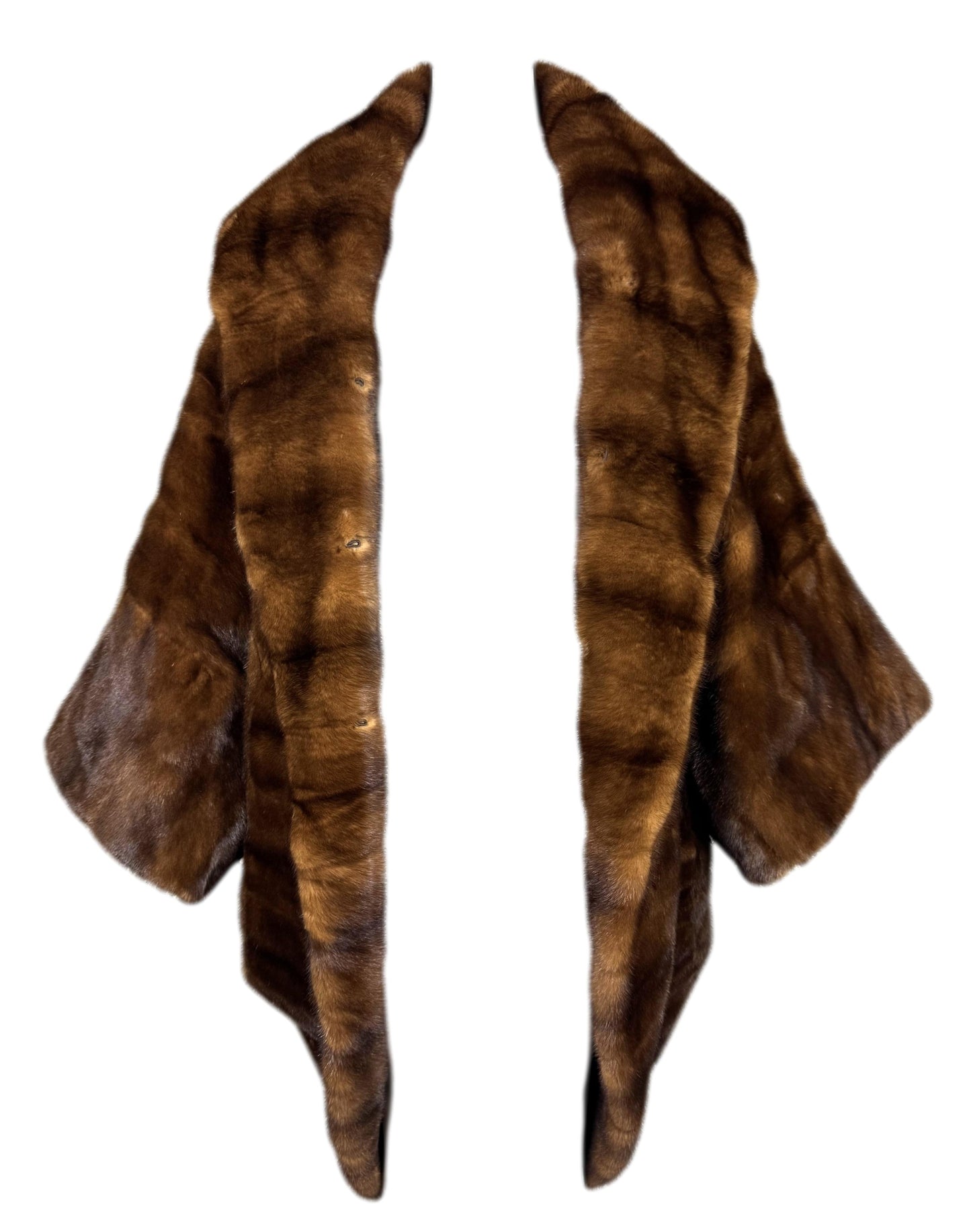 Vintage F/W 1998 John Galliano 1920's Style Mink Fur Cocoon Coat