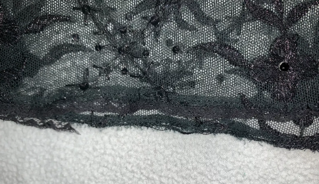 Resort 1998 Christian Dior by John Galliano Runway Old Hollywood Sheer Black Beaded Mermaid Maxi Dress