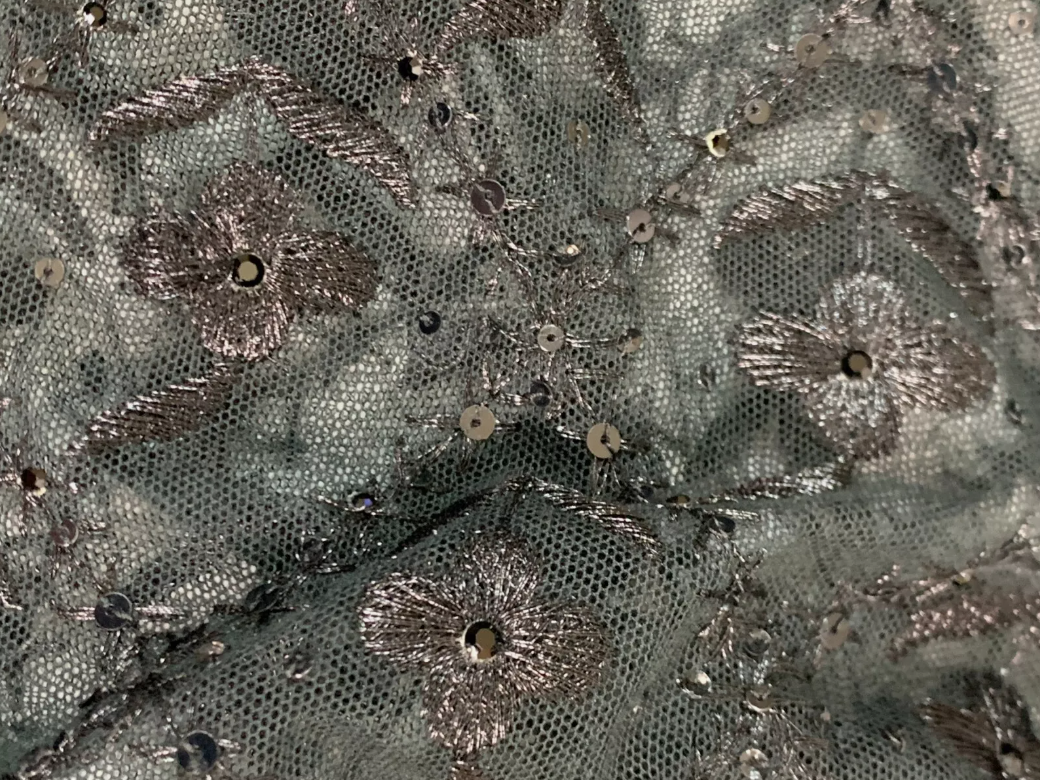 Resort 1998 Christian Dior by John Galliano Runway Old Hollywood Sheer Black Beaded Mermaid Maxi Dress